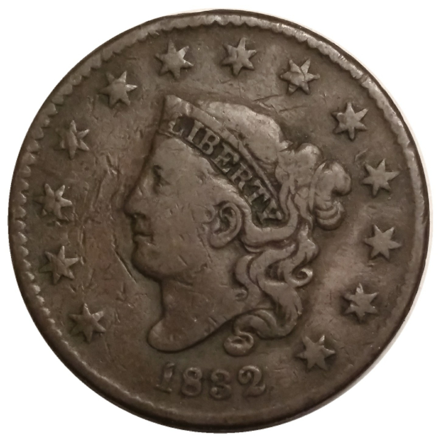 1832-1c-Coronet-Large-Cent